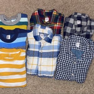 Long sleeve shirts and sweaters